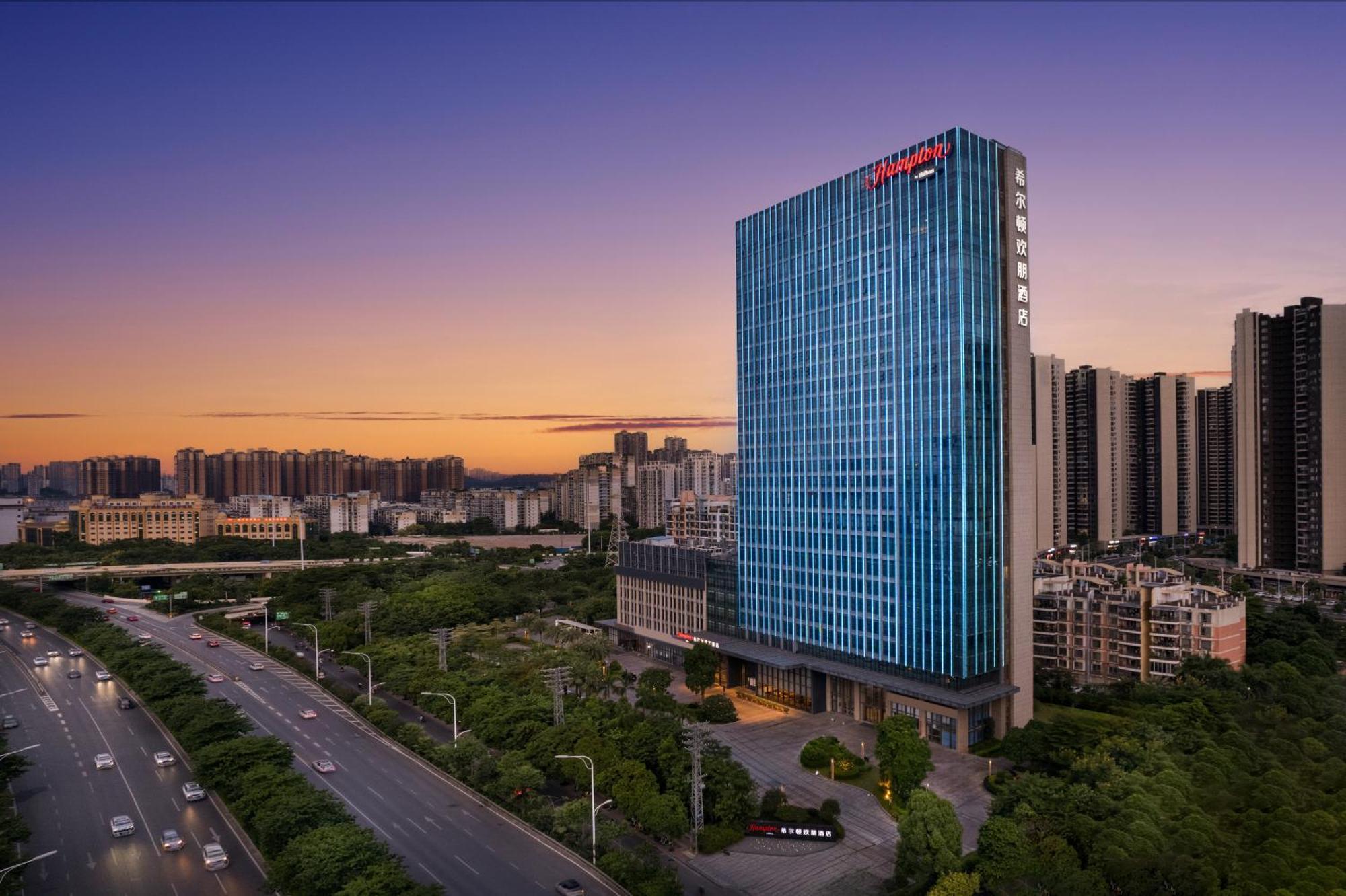 Hotel Hampton By Hilton Nanning Jiangnan Zewnętrze zdjęcie